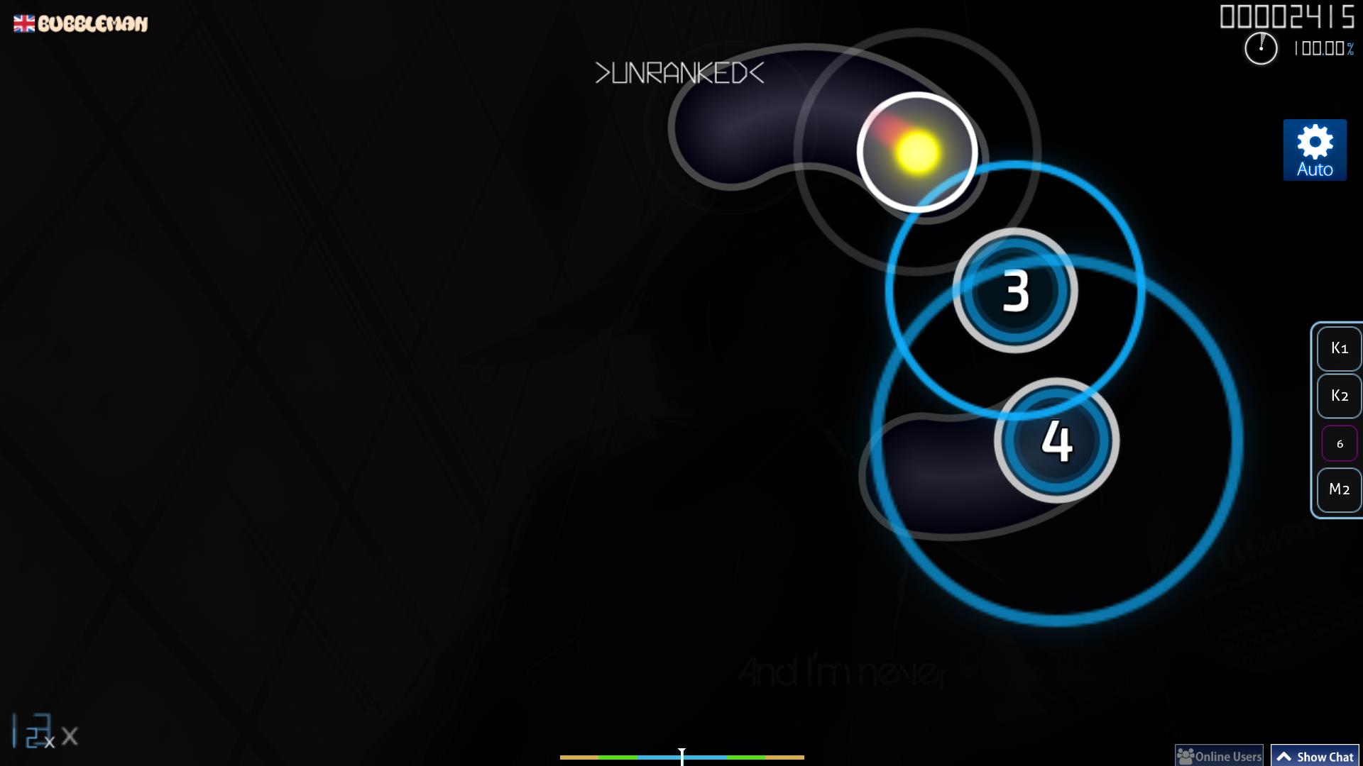 glowing space - osu! Skins